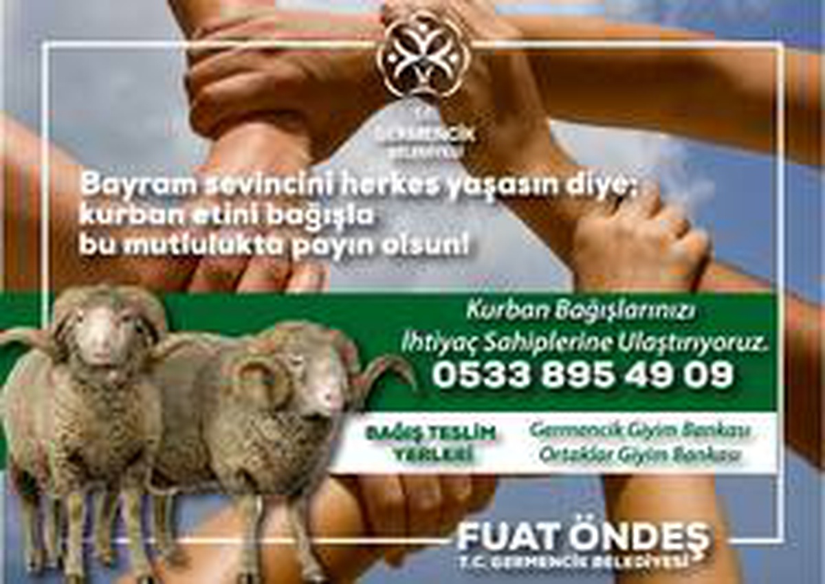 Germencik Belediyesi \'askıda kurban\' kampanyasını başarıyla uyguladı