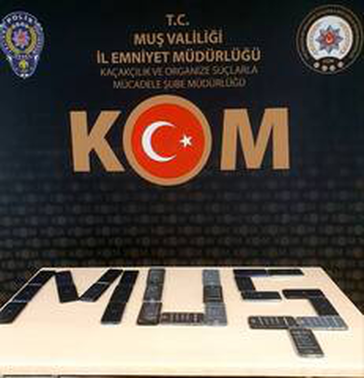 Muş\'ta kaçak cep telefonu operasyonu