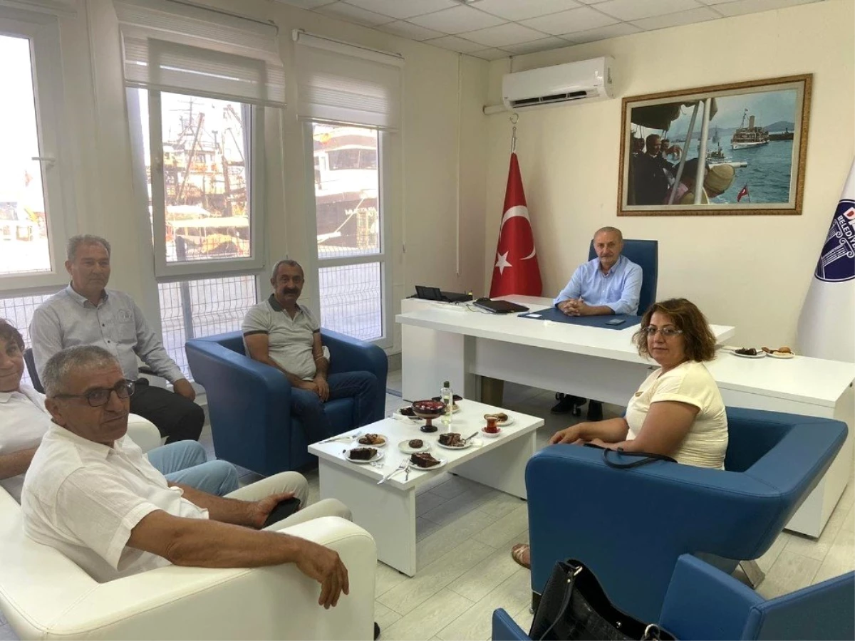 Tunceli Belediye Başkanı Maçoğlu, Başkan Atabay\'ı ziyaret etti