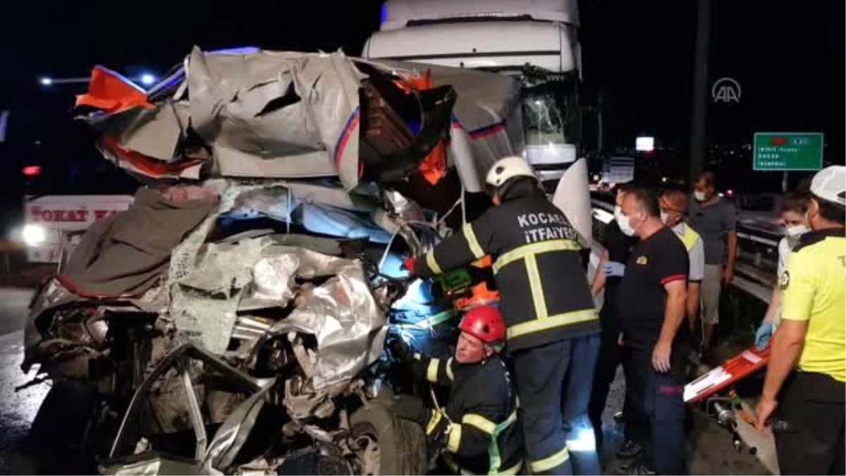 Zincirleme trafik kazasında 1 kişi öldü