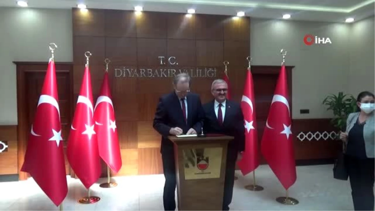 AB Türkiye Delegasyonu Başkanı Berger\'den Vali Karaloğlu\'na ziyaret