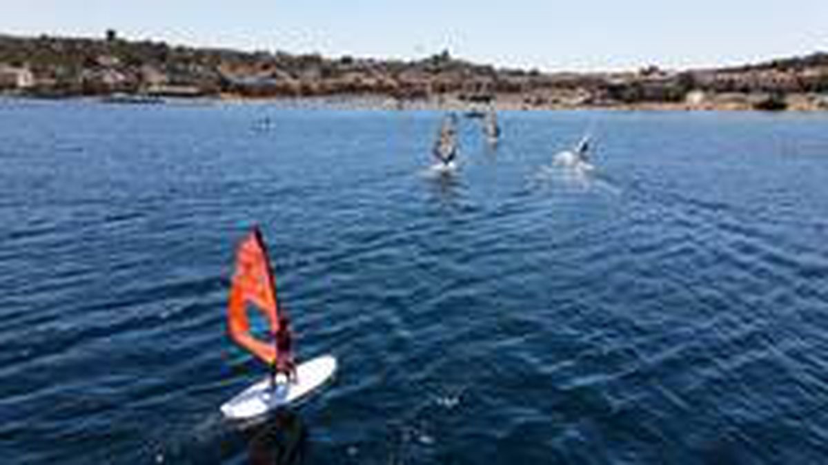 Son dakika haber... Ayvalık windsurfte de iddialı