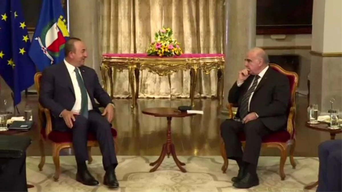 Bakan Çavuşoğlu, Malta Devlet Başkanı Vella ile görüştü