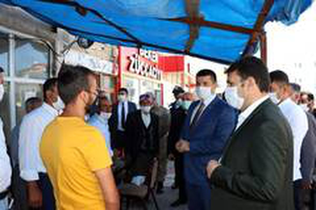 Çat\'ta Covid-19 denetimi