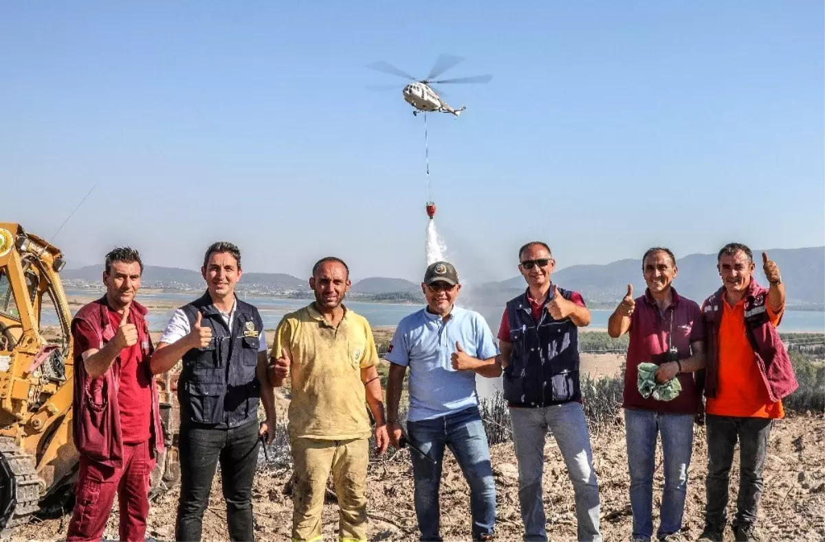 Erken müdahale binlerce hektar ormanı kurtardı