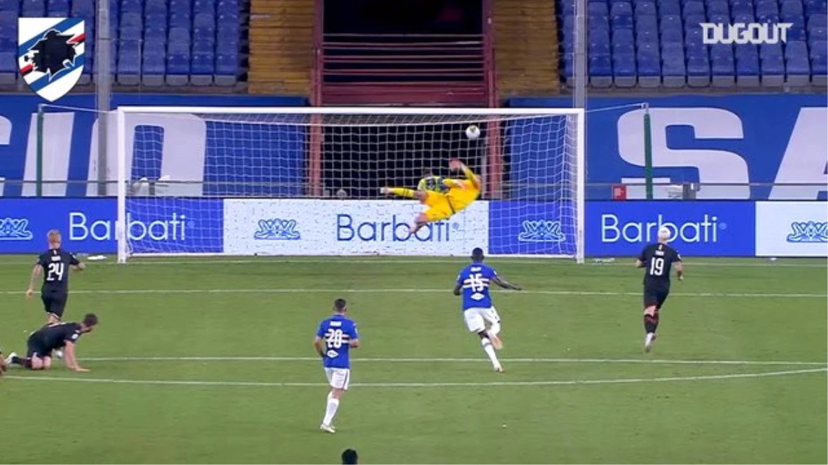 Kristoffer Askildsen\'in Sampdoria Formasıyla Attığı İlk Gol