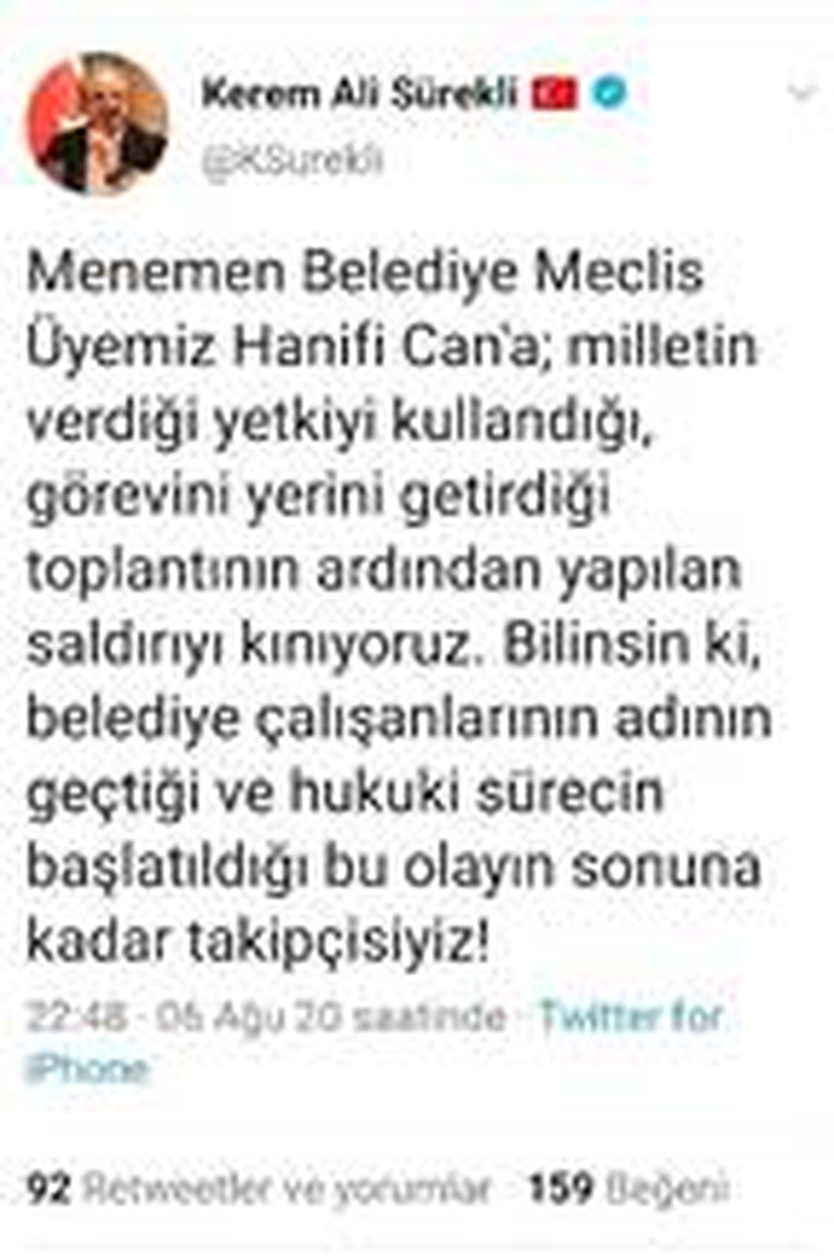 AK Parti Meclis Üyesi, belediye çalışanları tarafından saldırıya uğradı