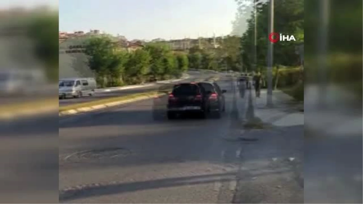 Arnavutköy\'de panelvan araç takla attı: 1 yaralı