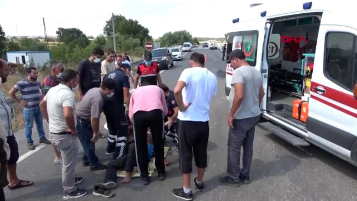 ÇANAKKALE Jipin çarptığı ATV sürücüsü yaralandı