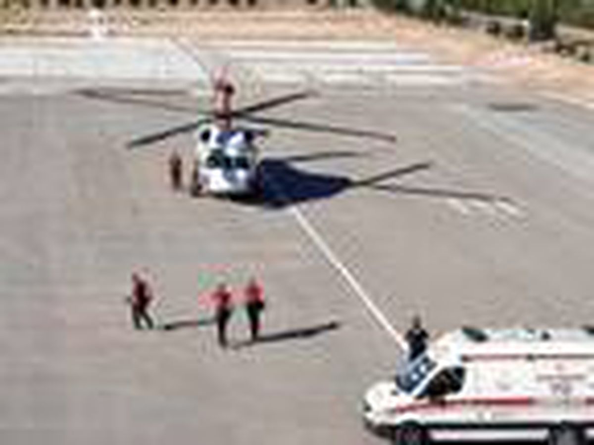 Demirkazık\'a tırmanırken rahatsızlanan doktor, helikopterle kurtarıldı