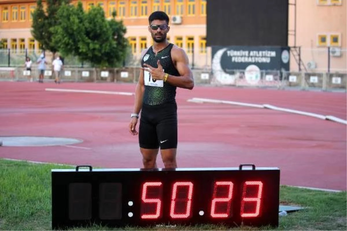 Son dakika haber! Milli Atlet Sinan Ören\'den rekorlar peş peşe geliyor