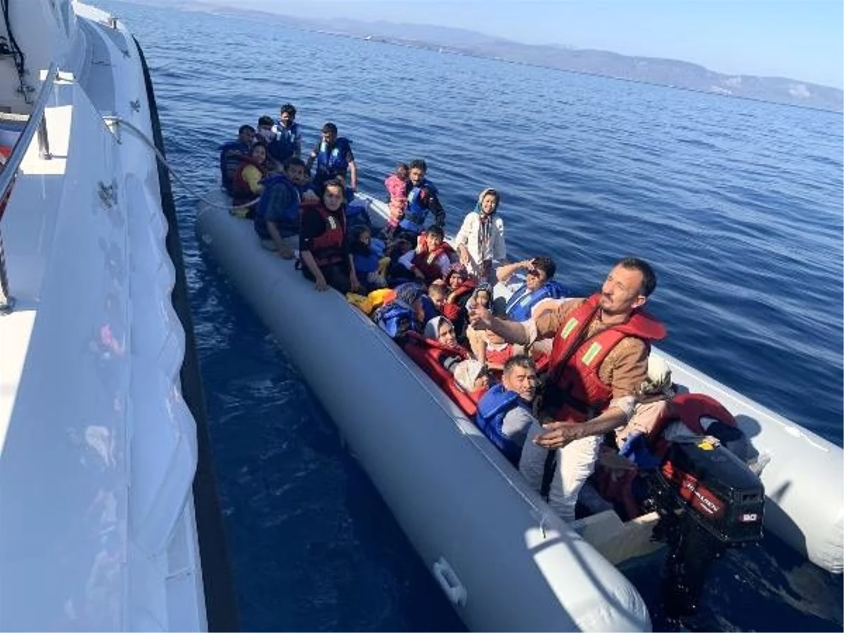 Yunanistan\'ın ölüme terk ettiği 46 kaçak göçmen kurtarıldı