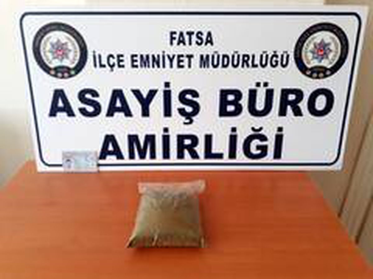 Ordu\'da 320 gram bonzai ele geçirildi