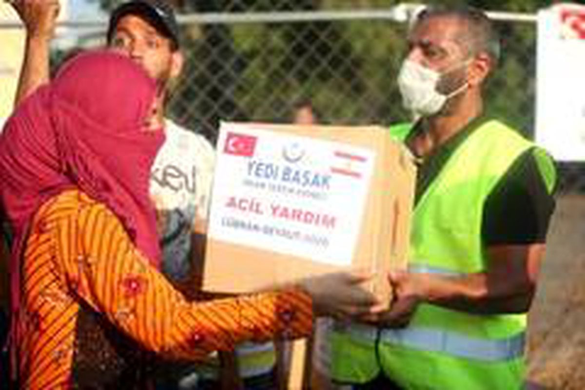 Yedi Başak\'tan Lübnan\'a acil yardım
