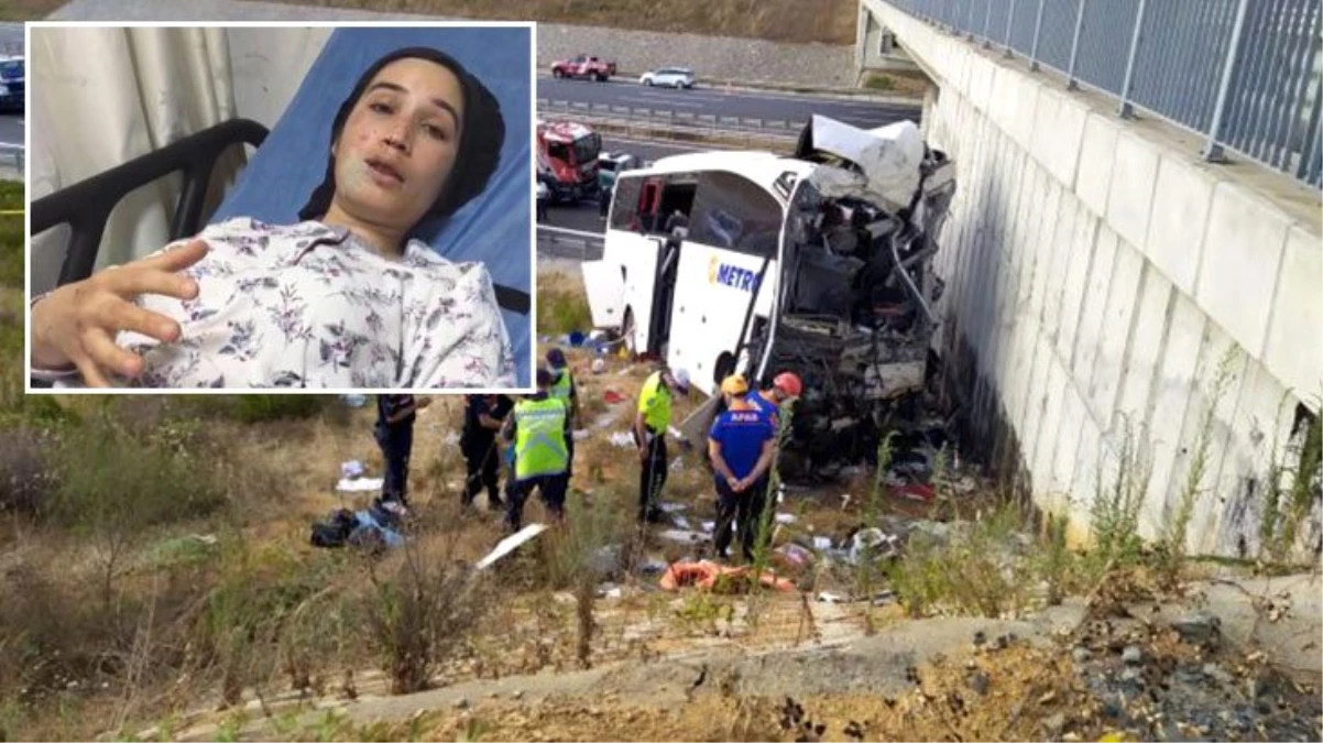 5 kişinin öldüğü otobüs kazasından yaralı olarak kurtulan kadın: Kazadan önce şoförün kalp krizi geçirdiğini söylüyorlardı
