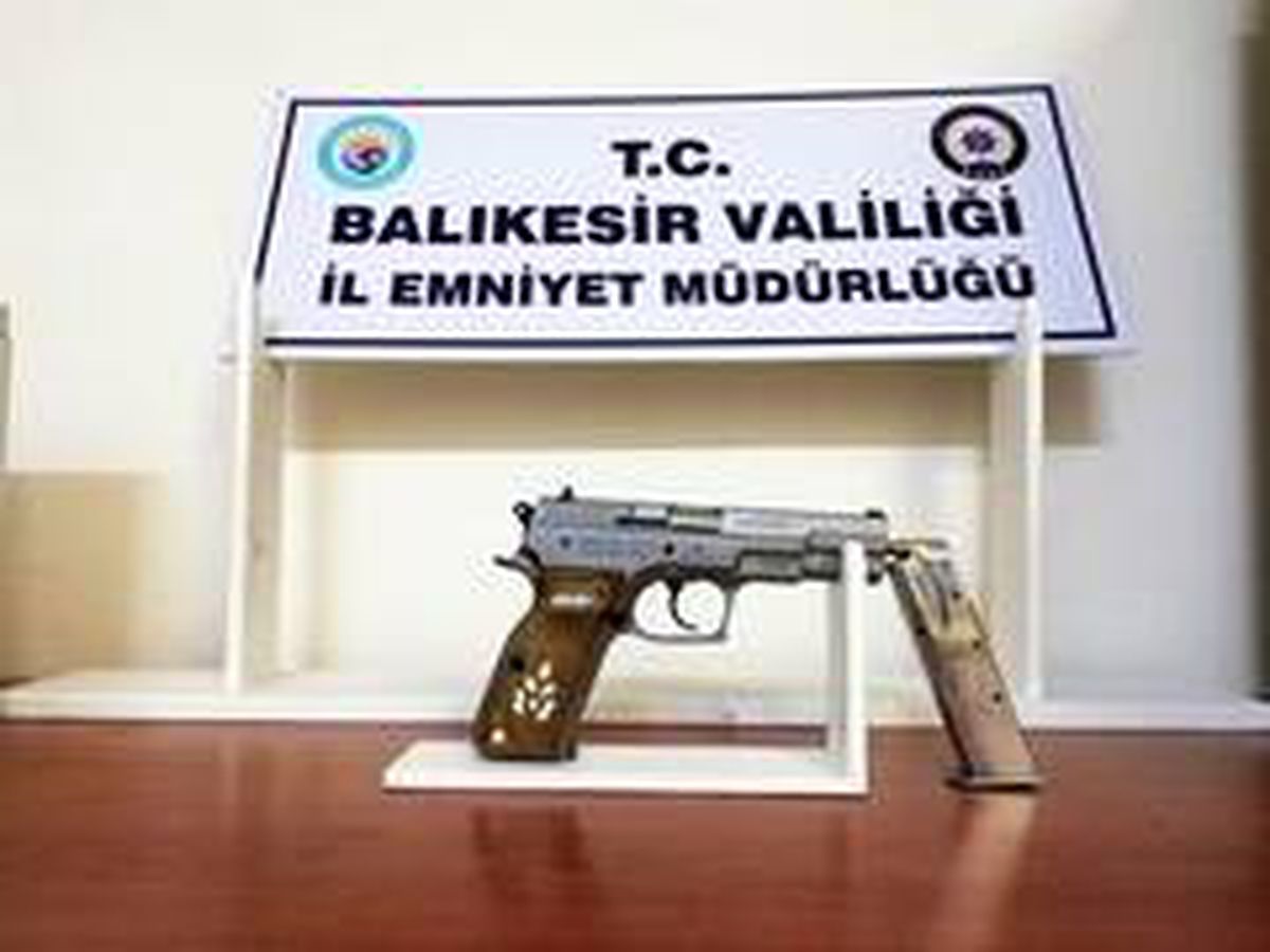 Balıkesir\'de polis son 1 ayda 19 silah yakaladı