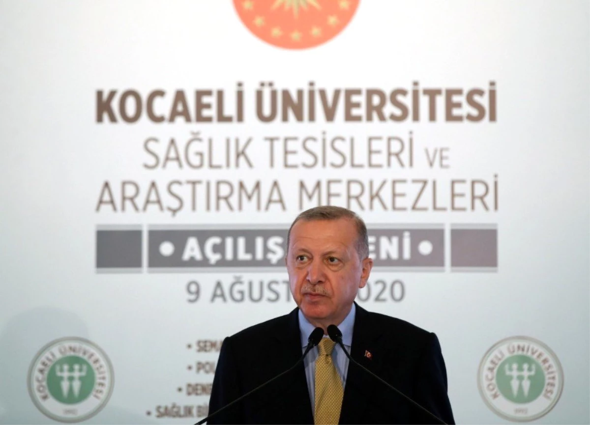 Cumhurbaşkanı Erdoğan\'dan 147 milyonluk açılışta kritik uyarı