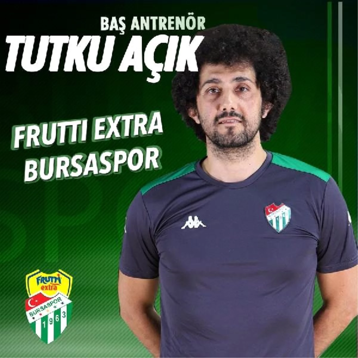 Frutti Extra Bursaspor\'da yeni başantrenör Tutku Açık