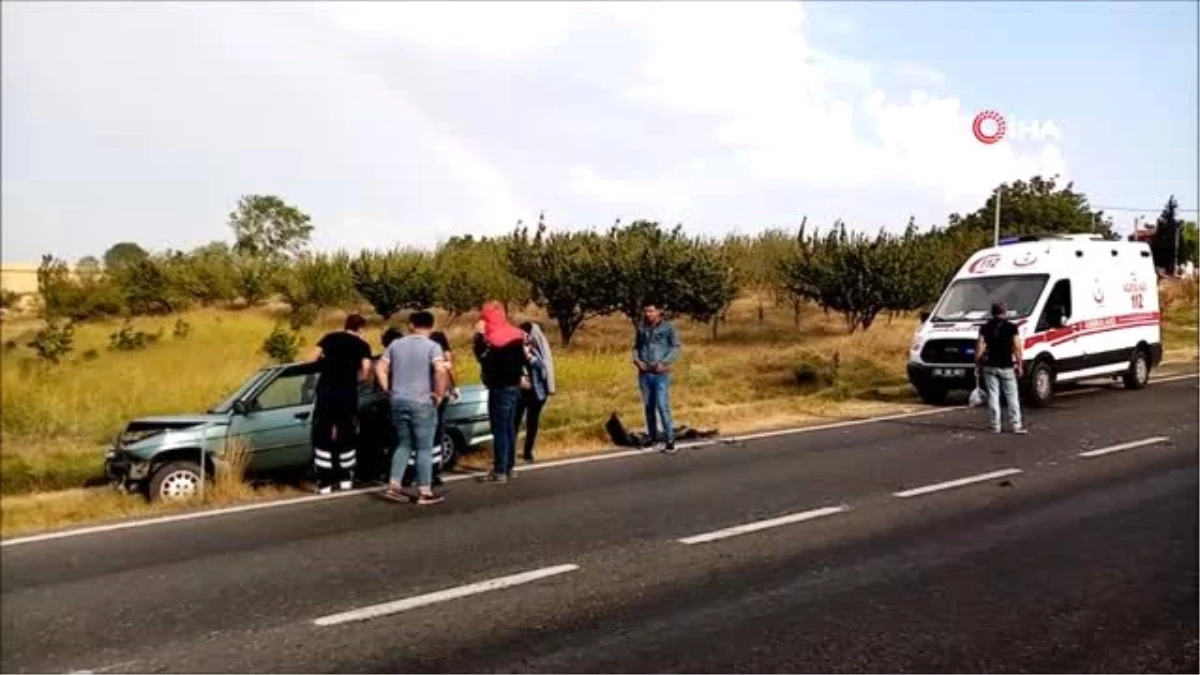 Tekirdağ\'da trafik kazası: 2 yaralı