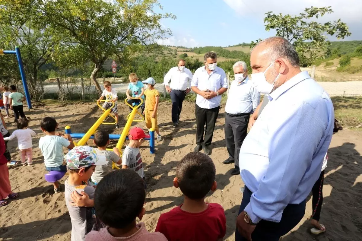 Başkan Sandıkçı çocuklara verdiği sözü tutuyor