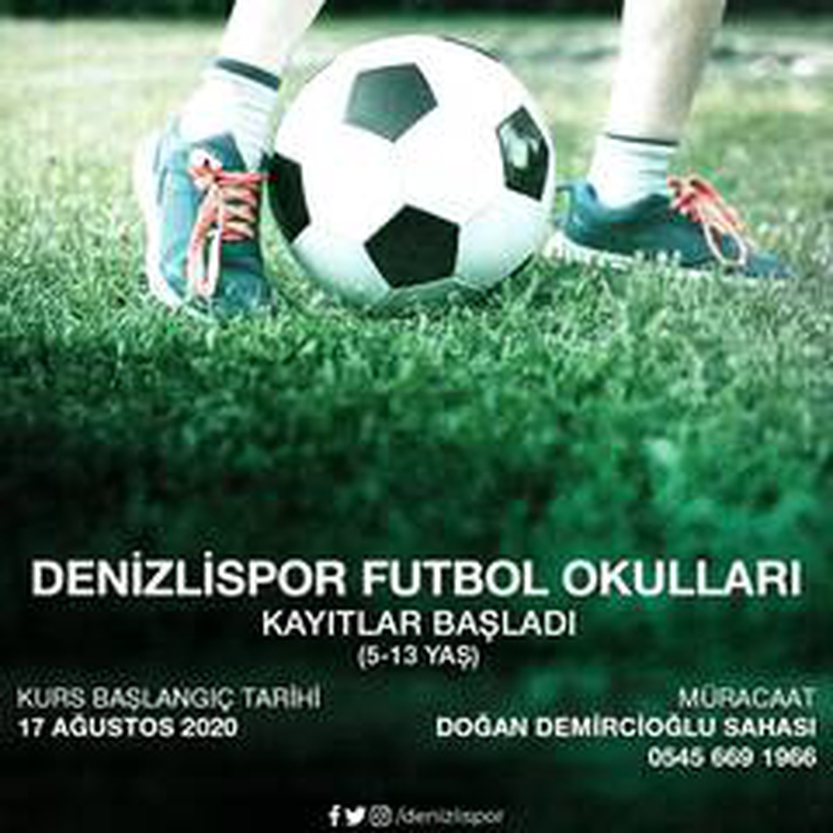 Denizlispor yeni genç yeteneklerini yetiştiriyor