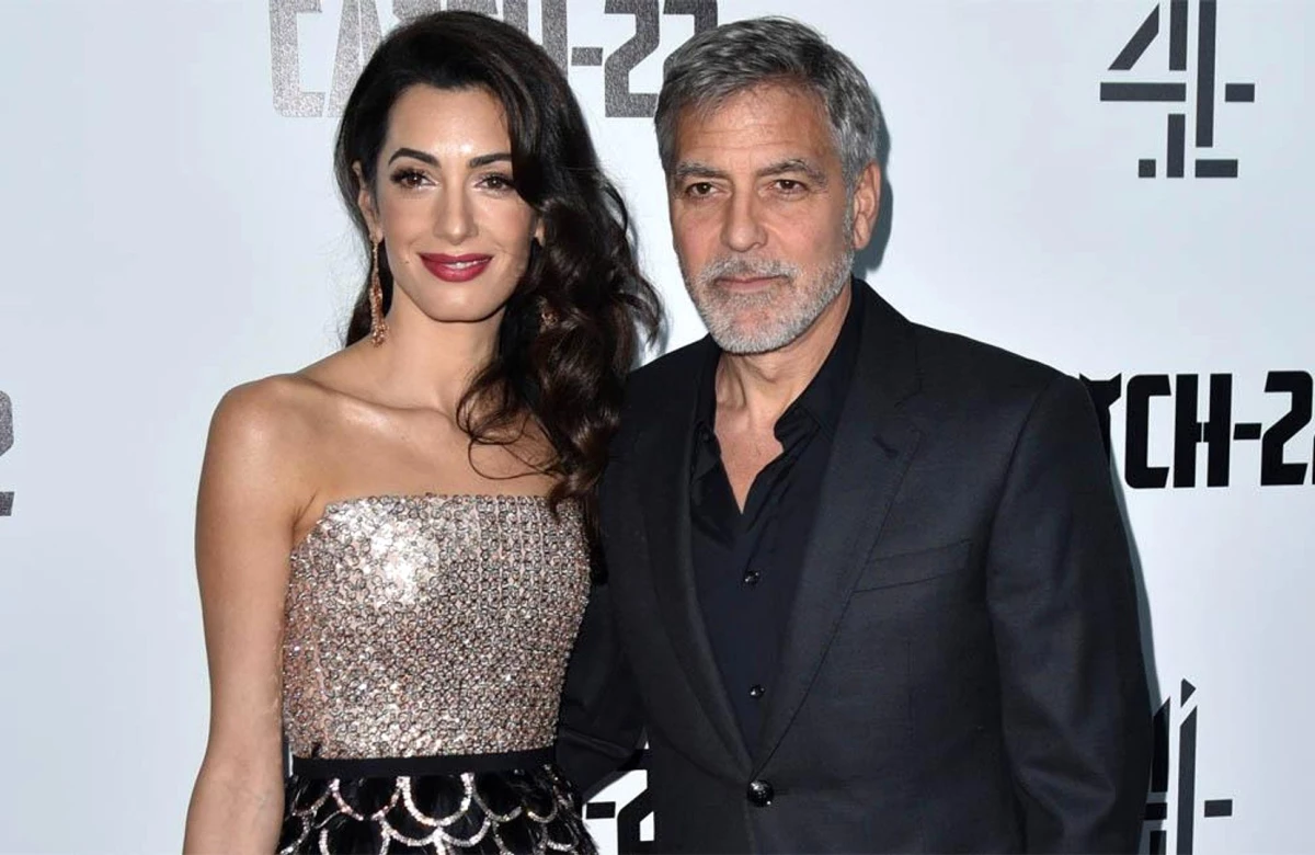 George ve Amal Clooney\'den Beyrut\'a destek