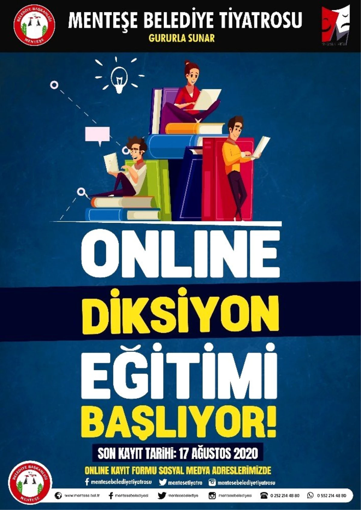 Menteşe Belediyesi\'nden online diksiyon eğitimi