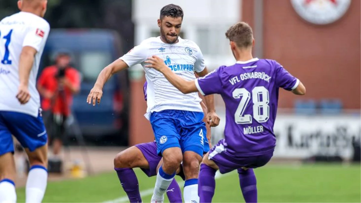 Ozan Kabak ve Ahmed Kutucu, Schalke\'nin 5 gol attığı maçta birer gol kaydetti