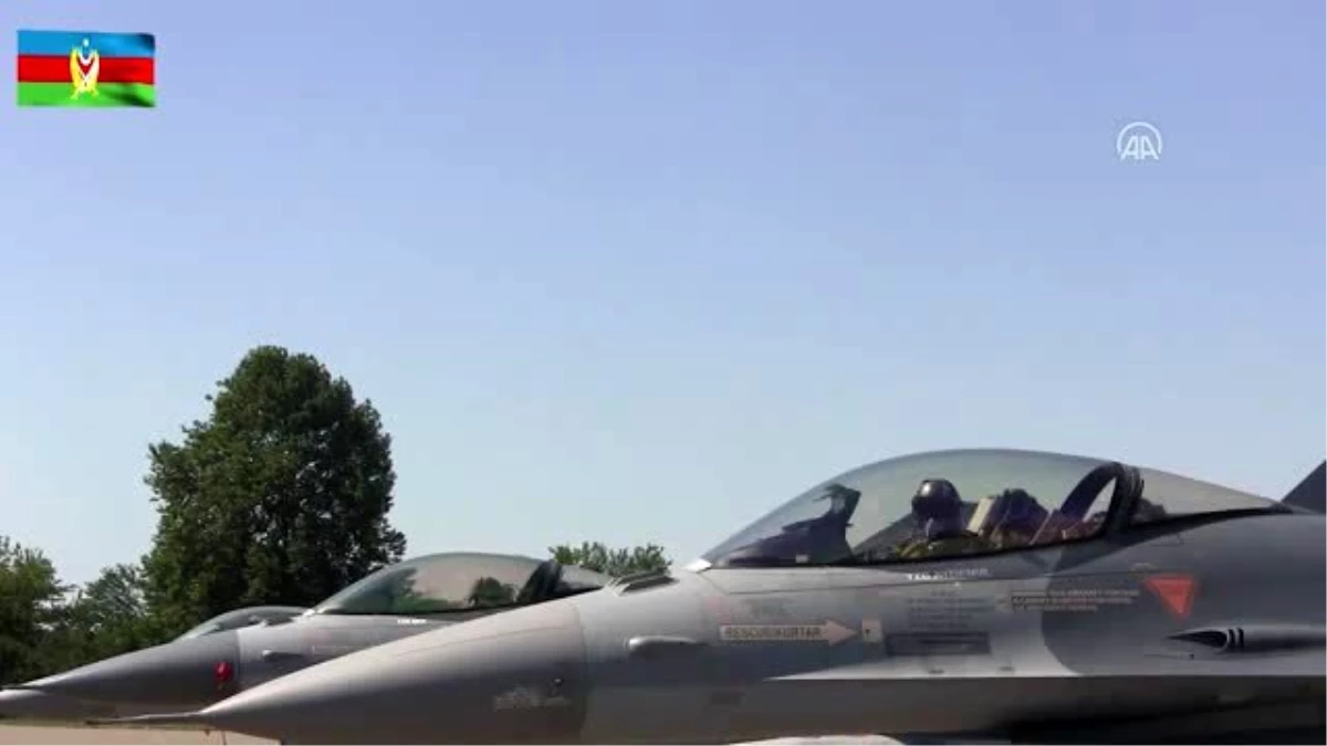Türk F-16\'ları Azerbaycan uçaklarıyla uçuş gerçekleştirdi