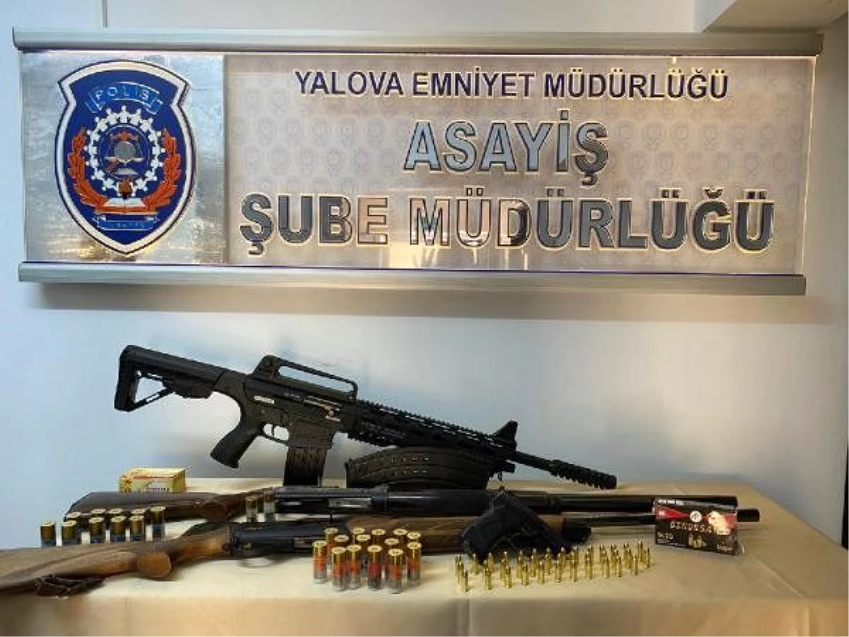 Yalova\'da silah ve uyuşturucu operasyonu: 5 gözaltı