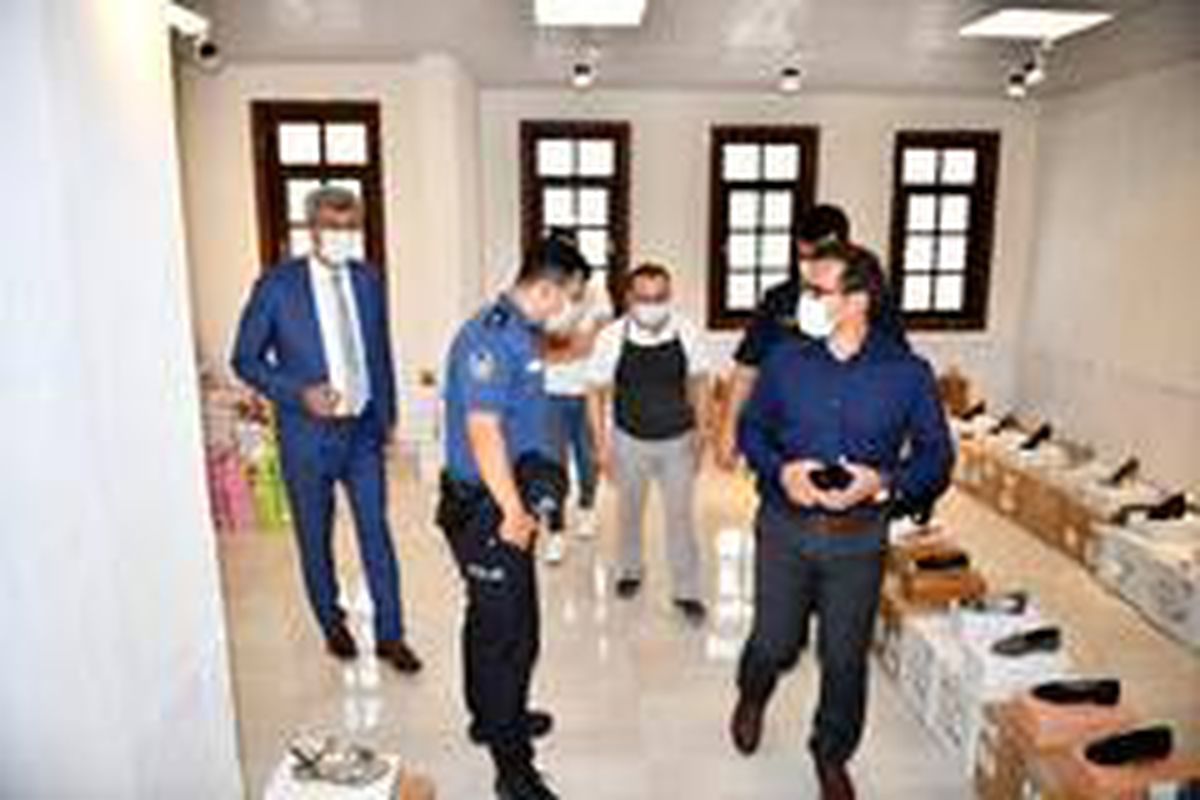 Beypazarı\'nda korona virüs denetimi