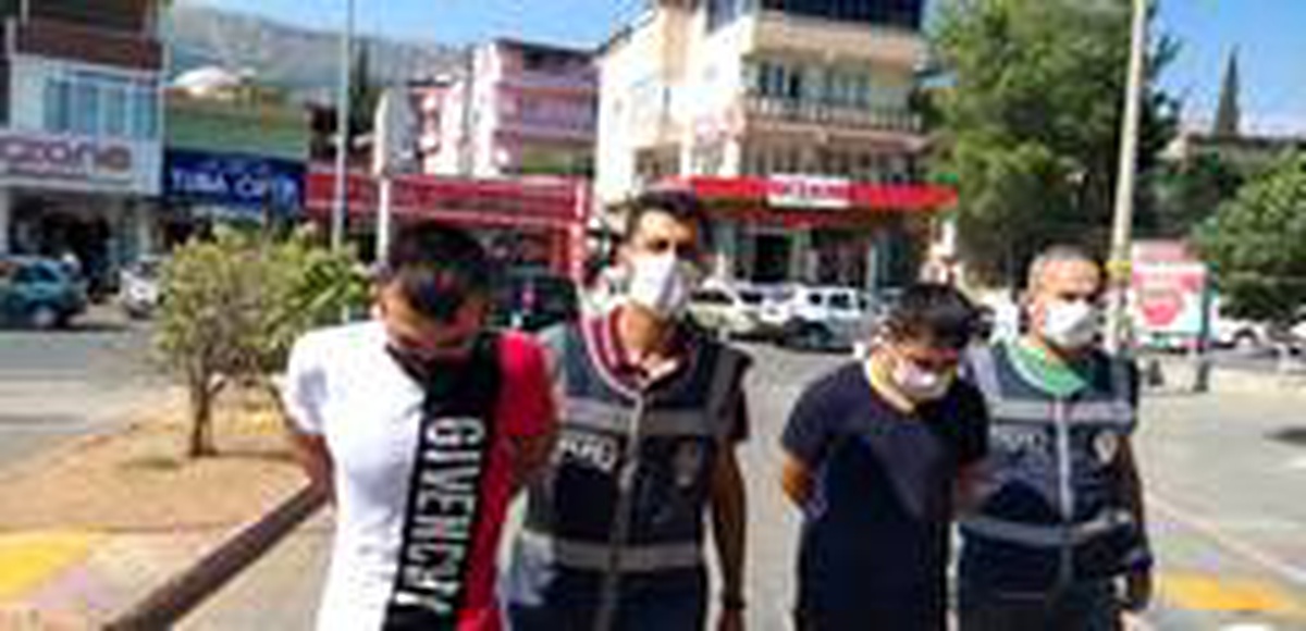 Kahramanmaraş\'ta hırsızlık yapan 2 kişi tutuklandı