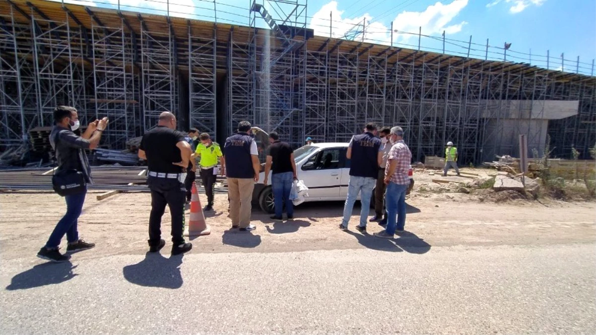 Kuzey Marmara otoyolu inşaat alanında şüpheli araç paniği