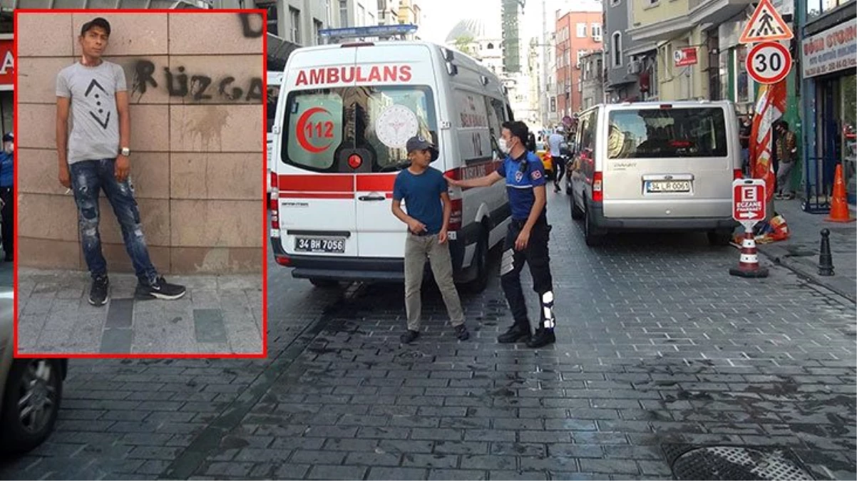 Taksim\'de tiner kullanan iki kardeşten abi, diğerini yaktı