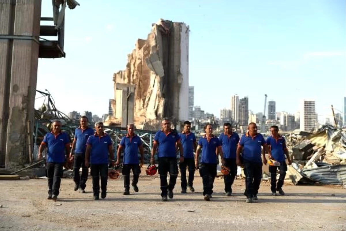 Türk ekipleri, Beyrut Limanı\'ndaki çalışmalarını tamamladı