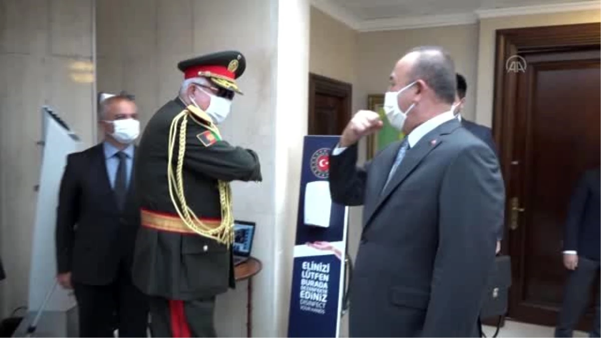 Son dakika haber | Çavuşoğlu, eski Afganistan Cumhurbaşkanı Yardımcısı Raşid Dostum ile görüştü