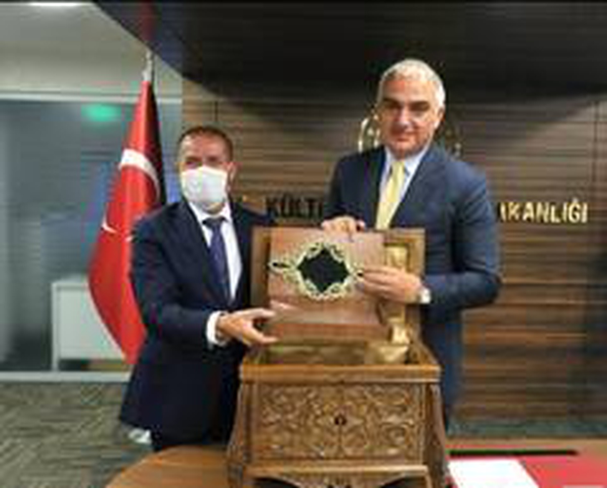 Kervancıoğlu\'ndan Kültür ve Turizm Bakanına ziyaret