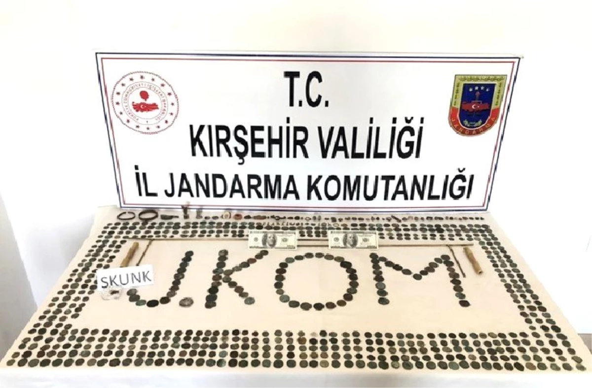 Son dakika haberleri! Kırşehir jandarmasından tarihi eser operasyonu