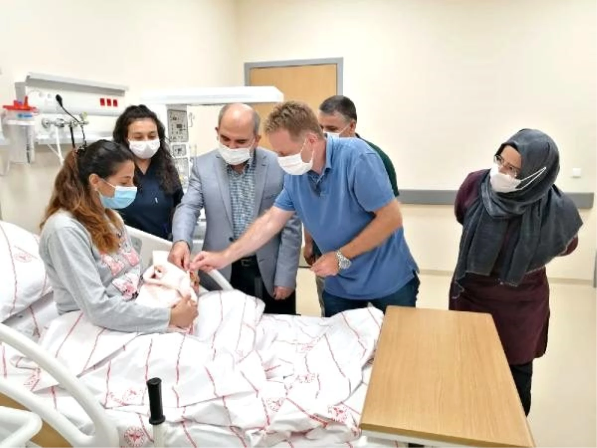 Konya Şehir Hastanesi\'nde ilk bebek dünyaya geldi