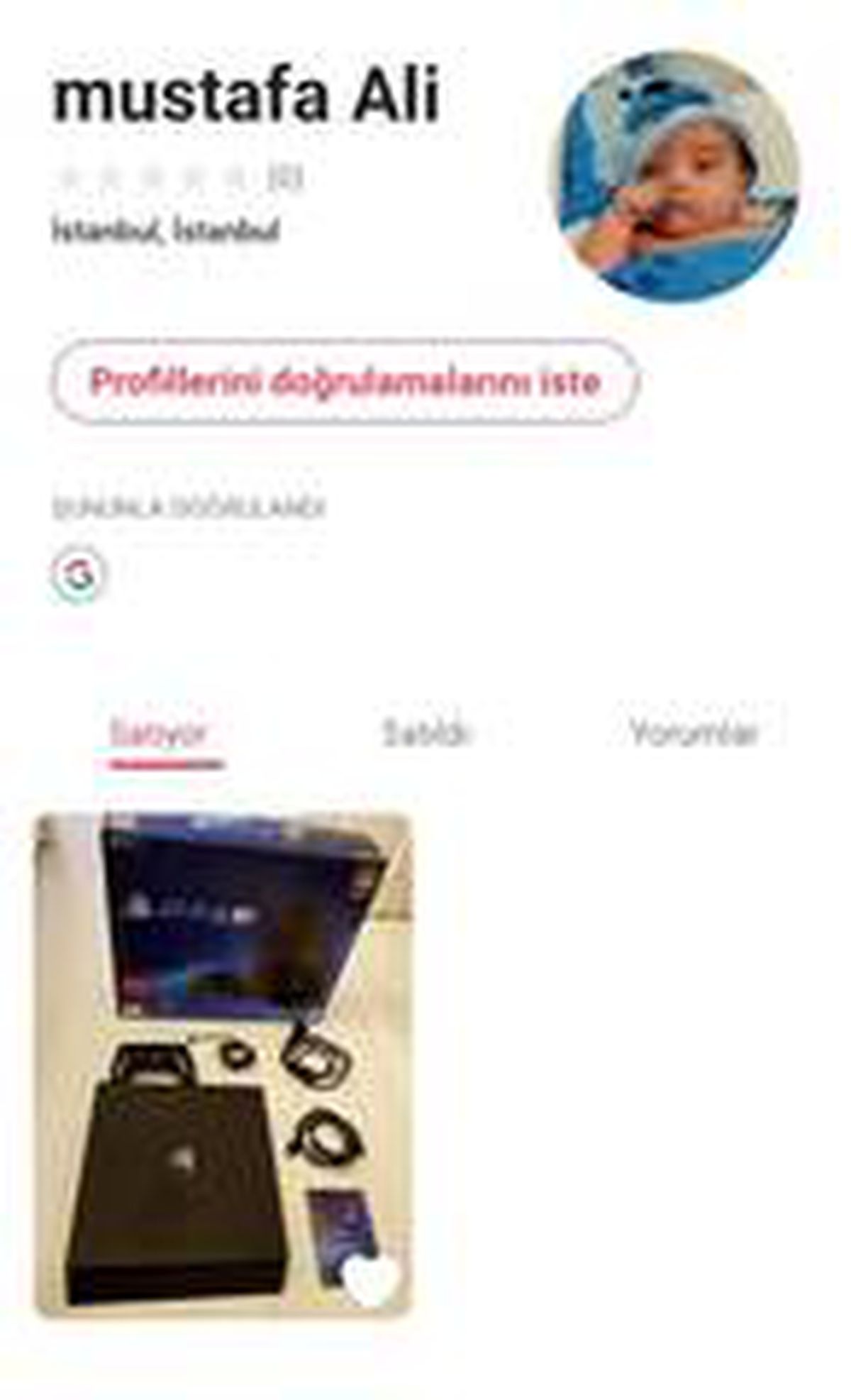 Son Dakika | Letgo\'da \'Bebek yüzlü\' dolandırıcı