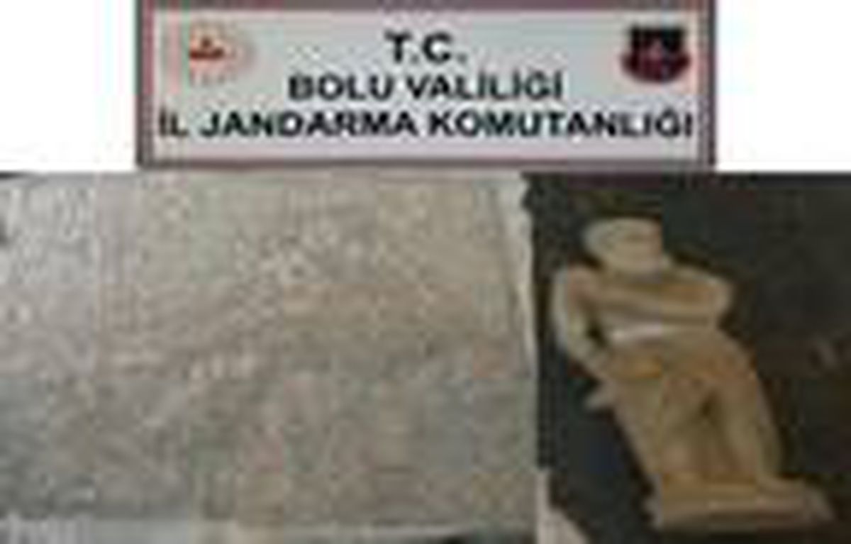 Otobüste tarihi eserle yakalandı