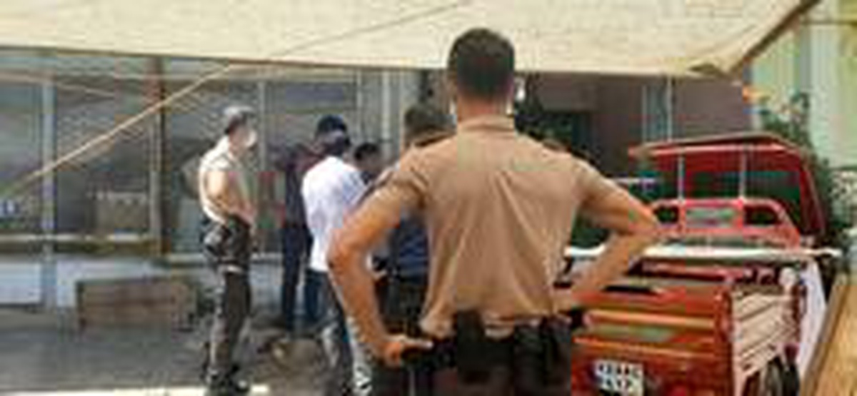 Pazarcılar arasındaki kavgaya bekçiler müdahale etti