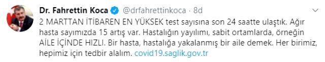 Son Dakika: Türkiye'de 12 Ağustos günü koronavirüs kaynaklı 18 can kaybı, 1212 yeni vaka tespit edildi