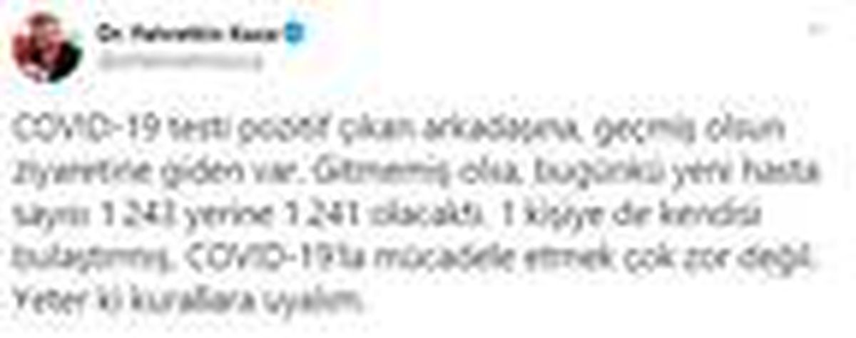 Son dakika gündem: Bakan Koca: COVID-19\'la mücadele etmek çok zor değil