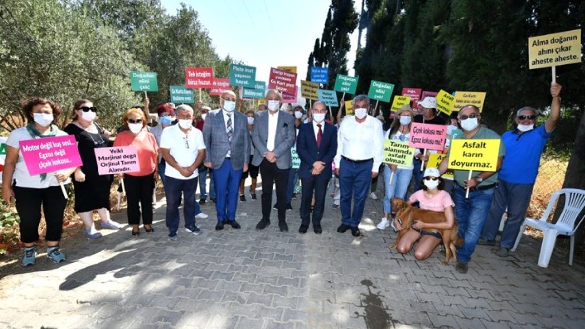 Başkan Tunç Soyer: "Burası tarım arazisi olarak Güzelbahçe\'de varlığını korumaya devam edecek"