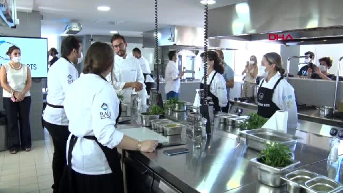 İSTANBUL İtalyan şef Danilo\'dan geleceğin şeflerine mutfak tüyoları