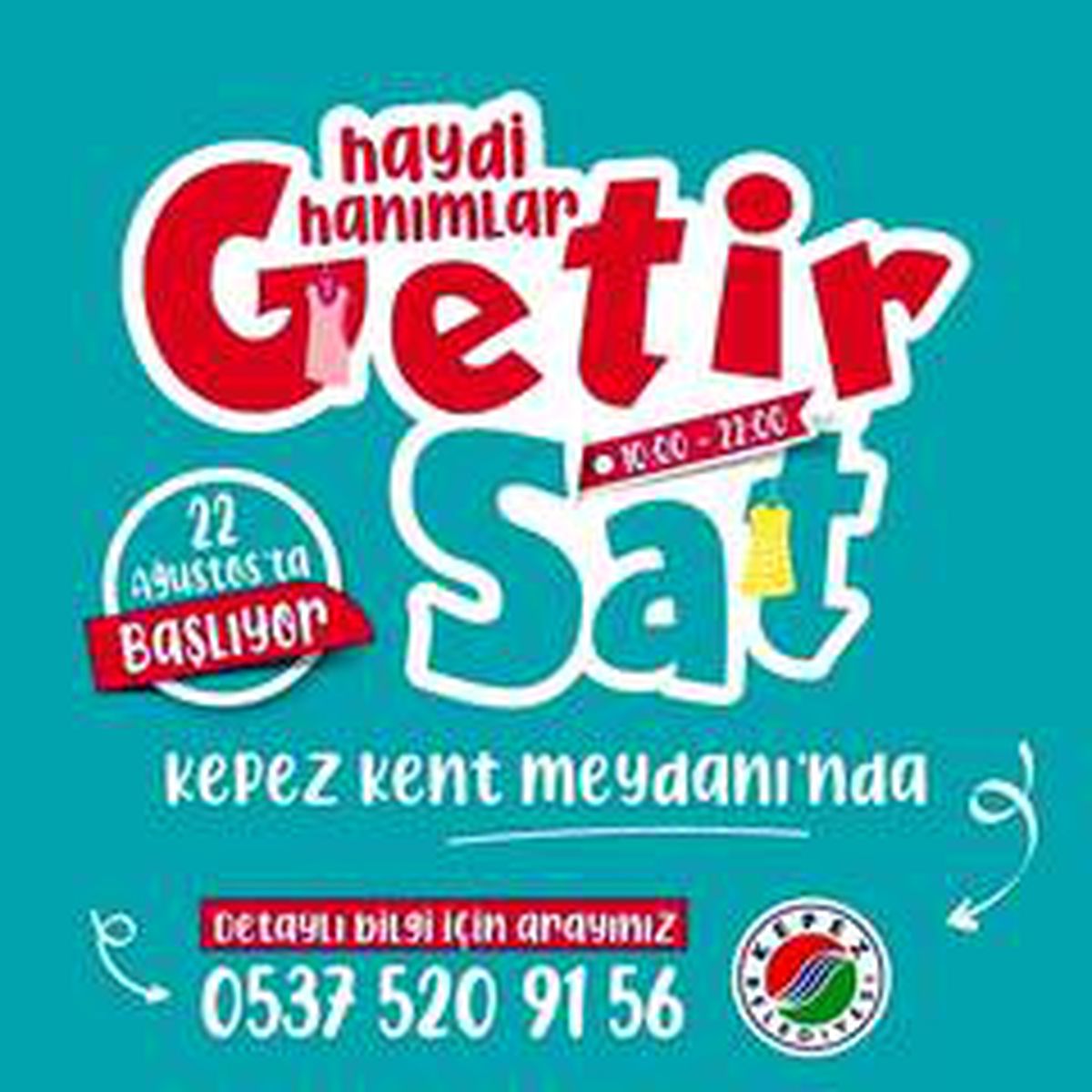 Kepez\'de kadınlara ikinci el eşyalarını satma fırsatı