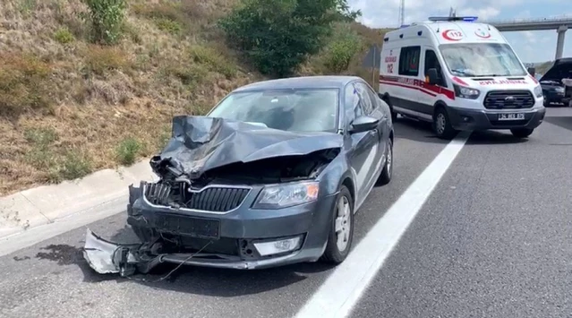 Son dakika haberi: Kuzey Marmara Otoyolu Edirne istikameti Sarıyer mevkiinde iki otomobilin karıştığı trafik kazasında..., System.String[]