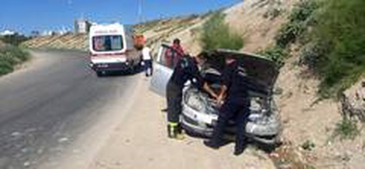 Otomobil takla attı: 1 yaralı