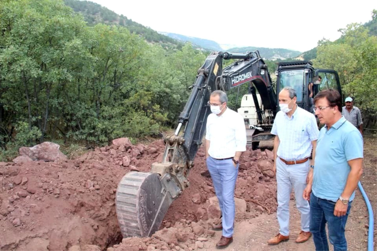 Tosya Kaymakamı KÖYDES Çalışmalarını Denetledi